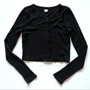 ARITZIA's Wilfred Free Cropped Ribbed Lightweight Cardigan